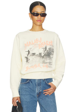 ANINE BING - Harry Shrunken Sweatshirt Surfer
