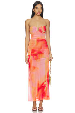 Bardot - Stephanie Printed Mesh Dress