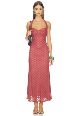 Bardot - Mariko Halter Neck Midi Dress