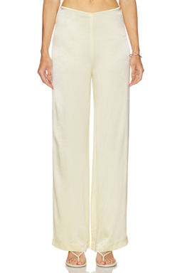 Bardot - Devin Mid Rise Satin Pant