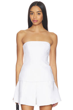 Bardot - Helenia Linen Strapless Top