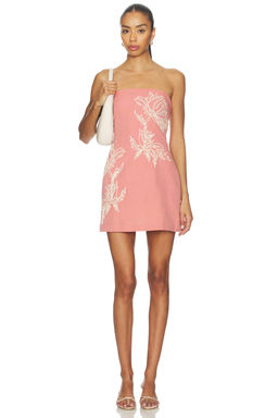 HEMANT AND NANDITA - Strapless Mini Dress
