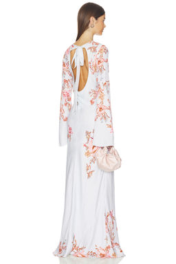 HEMANT AND NANDITA - Back Ties Maxi Dress