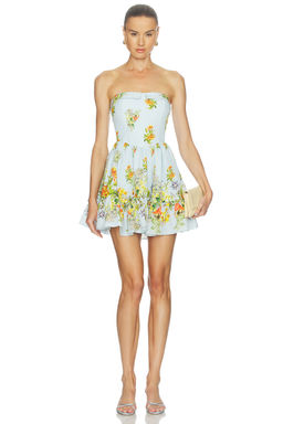 HEMANT AND NANDITA - Off-shoulder Short Dress