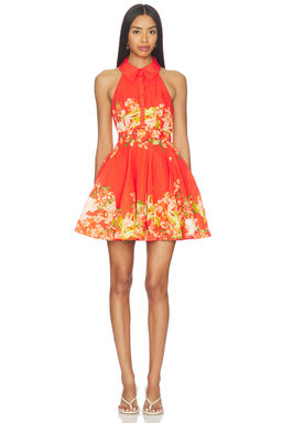 HEMANT AND NANDITA - Short Dress With Buckle Belt