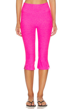 Beyond Yoga - Spacedye Midi Rise Slit Pedal Pusher Pants