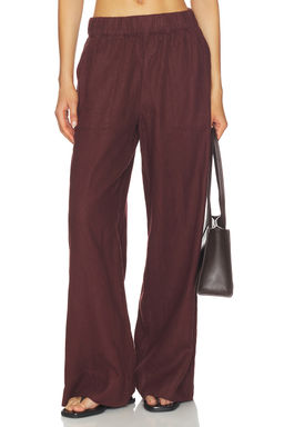 Beyond Yoga - Easy Wide Leg Linen Pant