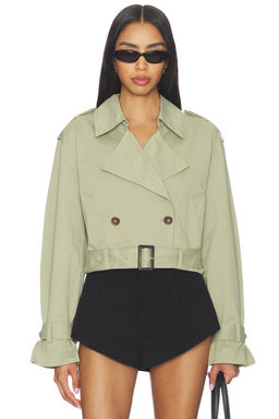 BLANKNYC - Cropped Trench Coat