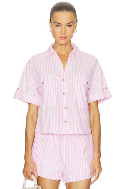 BLANKNYC - Button Up Top