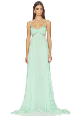 Blumarine - Georgette Plisse Dress