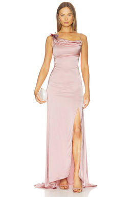 Blumarine - Satin Butterfly Dress