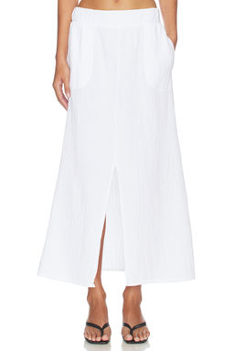 Bobi by Revolve - Split Front Maxi Skirt