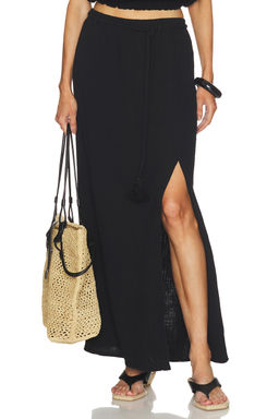 Bobi by Revolve - Belted Maxi Skirt