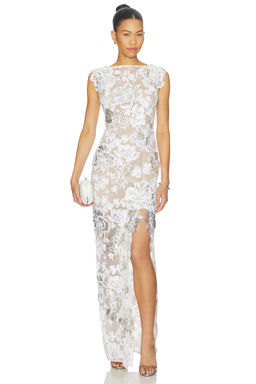 Bronx and Banco - Como Ellie Cap Sleeve Maxi