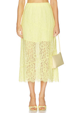 CAMI NYC - Effie Lace Midi Skirt