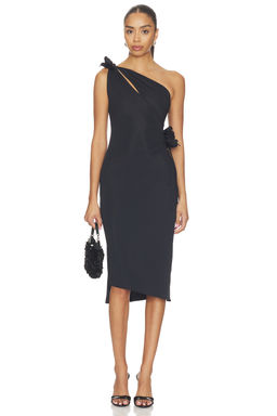 Coperni - Asymmetric Mini Flower Gown