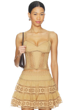 Charo Ruiz Ibiza - Bustier Top Poppy