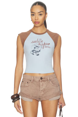 DAYDREAMER - Saddle & Spur Motel Raglan Tank Top