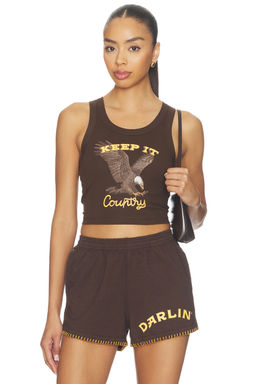 Darlin - Keep It Country Crop Tank