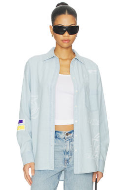 DANNIJOPRO - The Doodle Sports Oxford Top