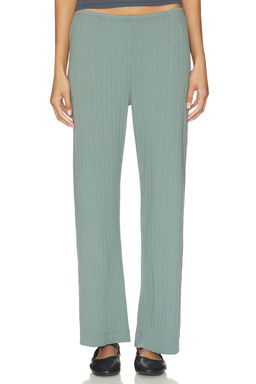 DONNI. - The Pointelle Simple Crop Pant