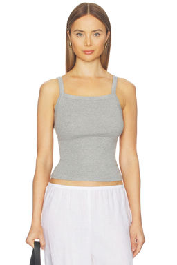 DONNI. - The Baby Rib Square Neck Tank