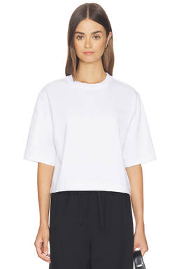 Enza Costa - Short Sleeve Supima Structured Tee