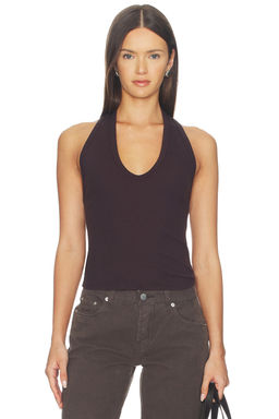 Enza Costa - Cotton Rib U Halter