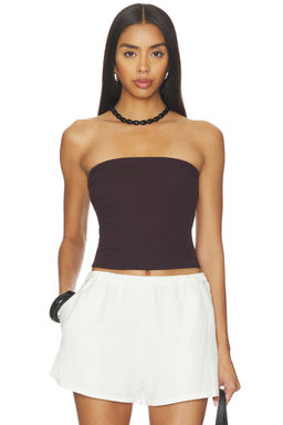 Enza Costa - Cotton Rib Bandeau Top