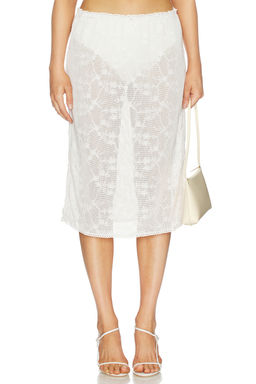 For Love & Lemons - Betty Bouquet Coverup Midi Skirt