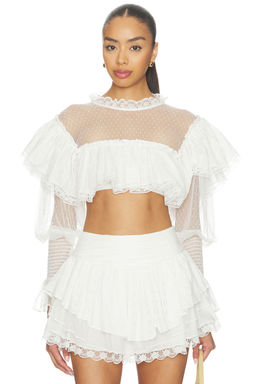For Love & Lemons - Beckett Crop Top