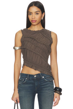 Free People - Pink Sands Smocked Top