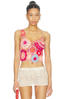 Free People - Fiorella Crochet Tank