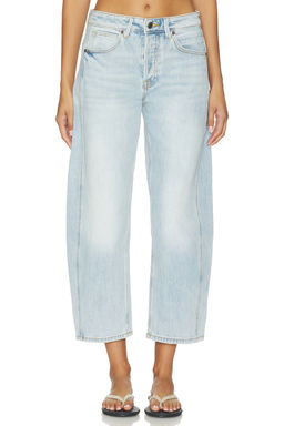 Good American - High Barrel Ankle Jeans