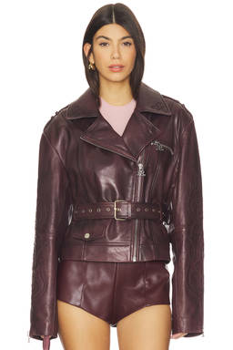 Gestuz - X Barbie Ken Biker Jacket