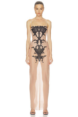 HAELO - Wing Lace Corset Dress