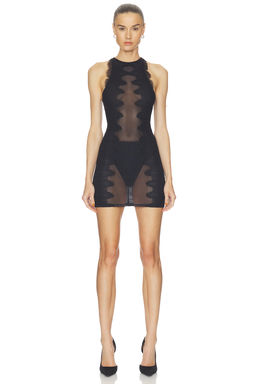 HAELO - Wave Lace Mini Dress