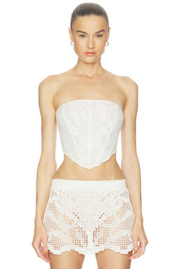 HAELO - Feather Lace Corset