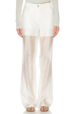 Helmut Lang - Sheer Bootcut Pant