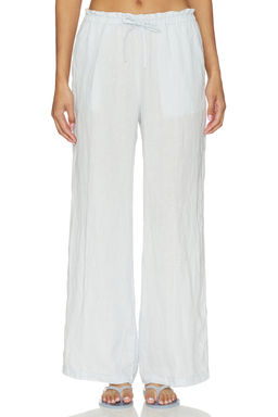 James Perse - Paper Bag Waist Linen Pants