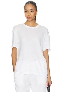 James Perse - Crepe Jersey Oversized Crew Tee
