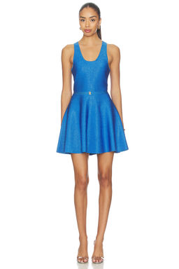 Karina Grimaldi - Cleo Knit Metallic Mini Dress