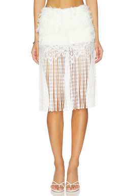 Kim Shui - Fringe Skirt