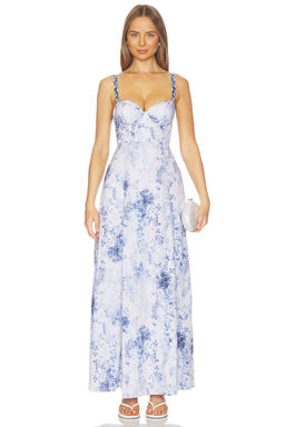 L'AGENCE - Sutton Strap Maxi Dress