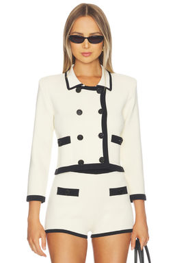 L'AGENCE - Janu Trim Knit Jacket