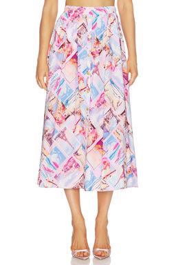 L'AGENCE - Seina Midi Skirt