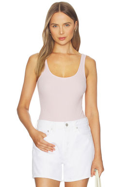 L'AGENCE - Nica Scoop Neck Tank Bodysuit
