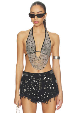 Leslie Amon - x REVOLVE Round Floating Desert Top Silver