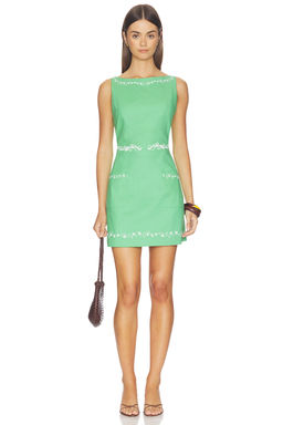 Line & Dot - Tippi Embroidered Mini Dress