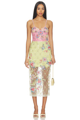 La Fuori - Blush Lily Embroidered Dress